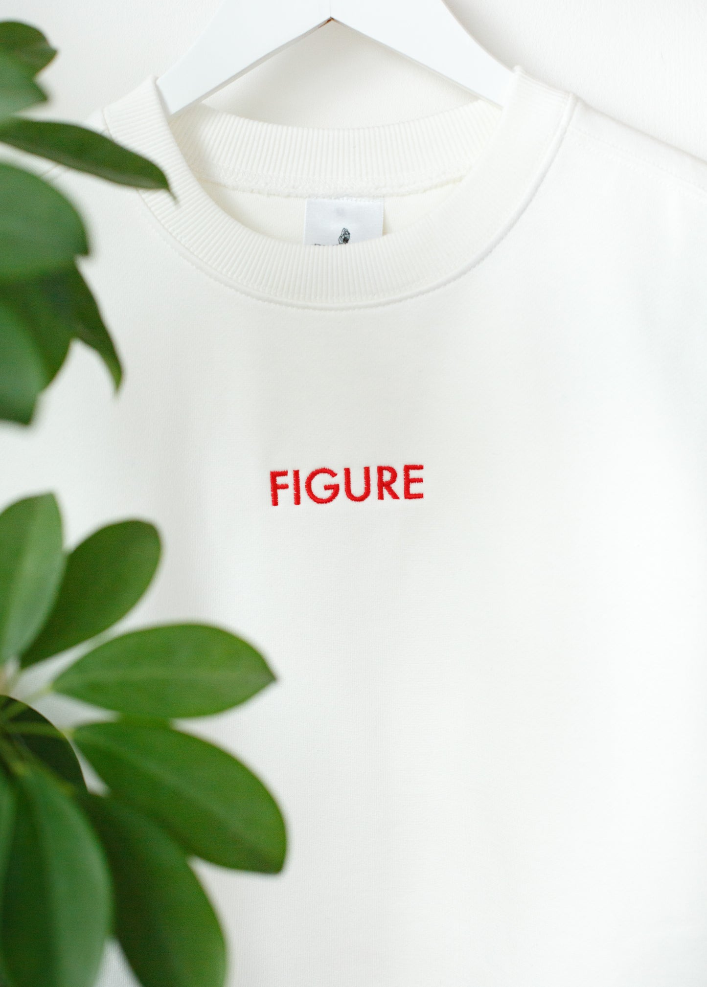 FIGURE White/ Ruso Embroidered Jumper