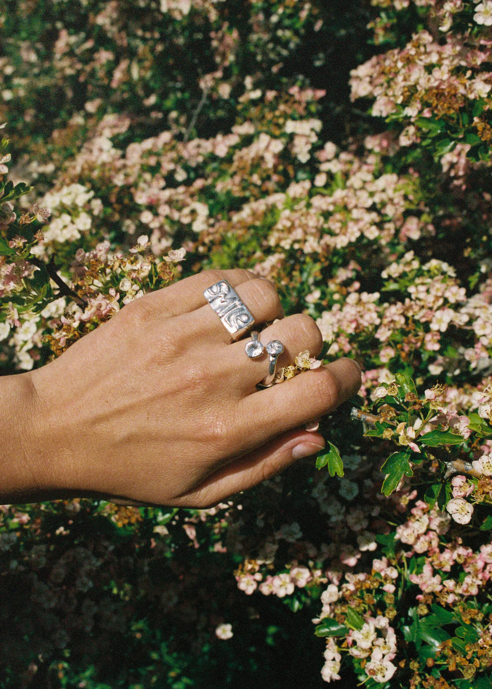'Smile' Ring | Sliver