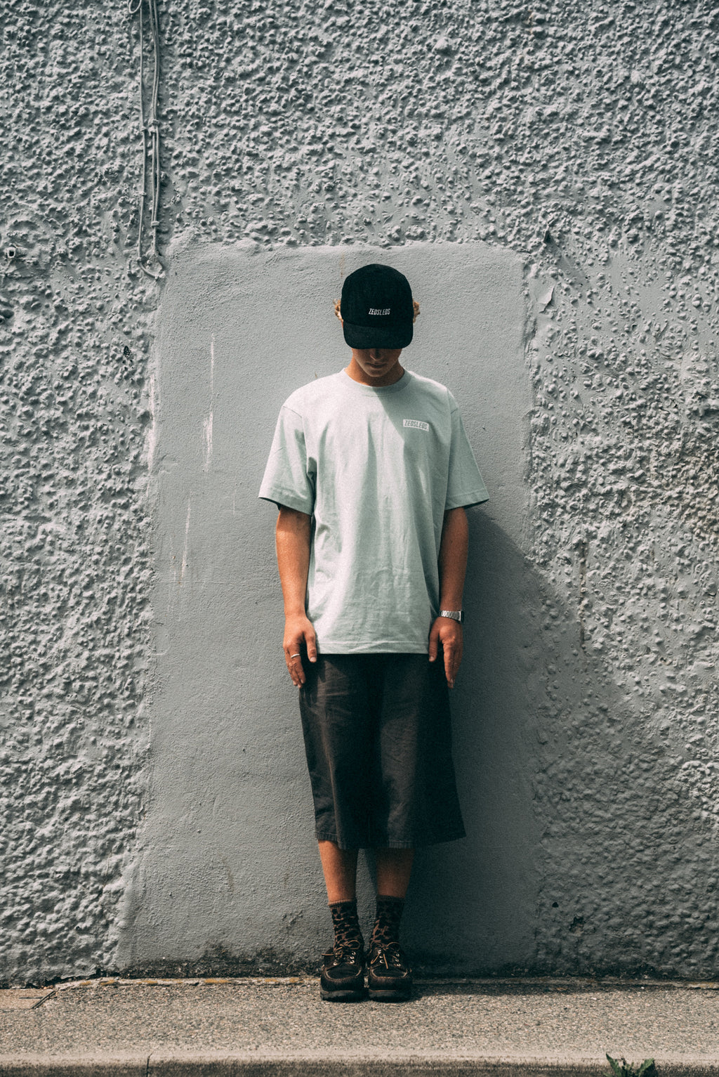 ZEDSLEDS Zebra Oversized Tee in Aloe