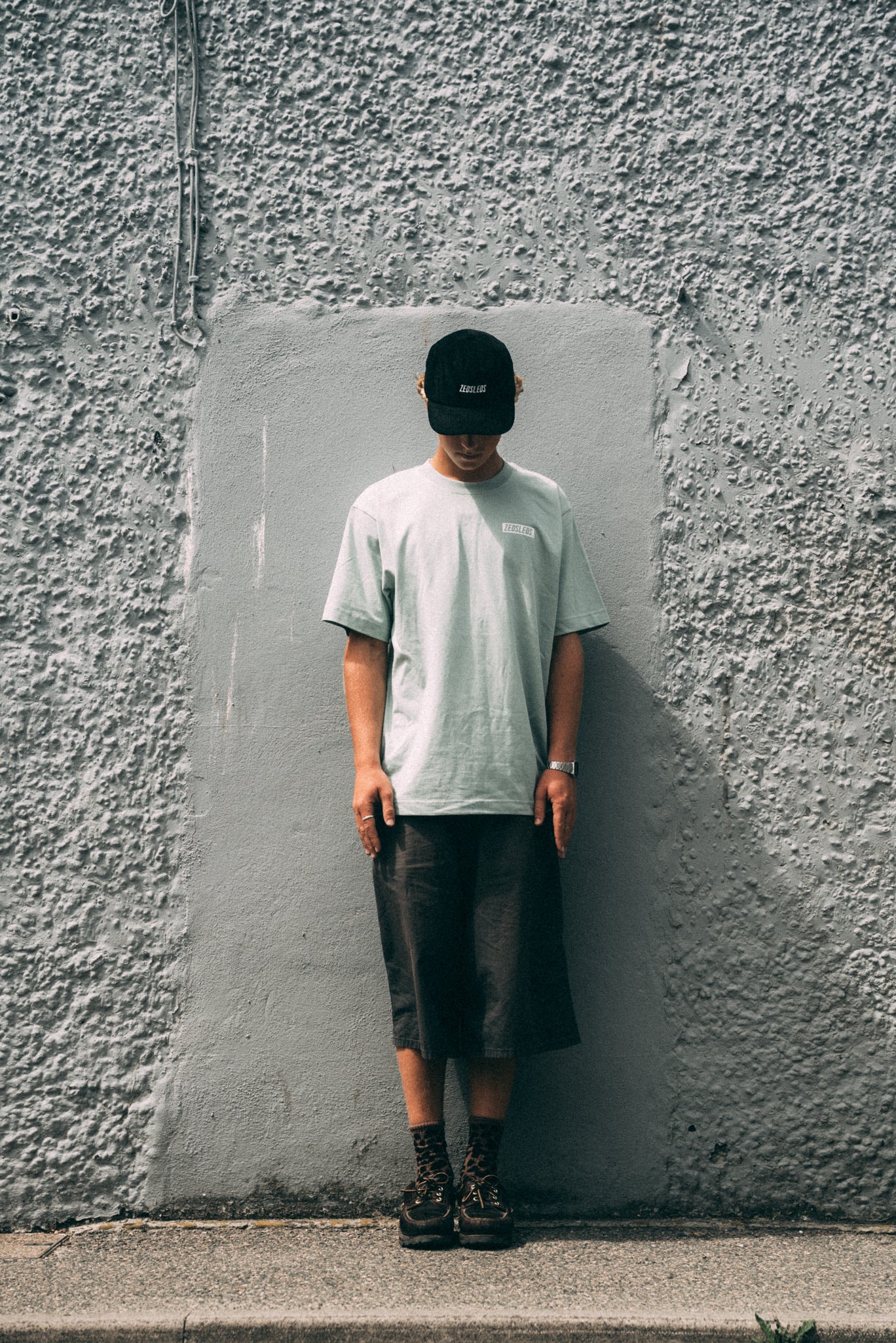 ZEDSLEDS Zebra Oversized Tee in Aloe