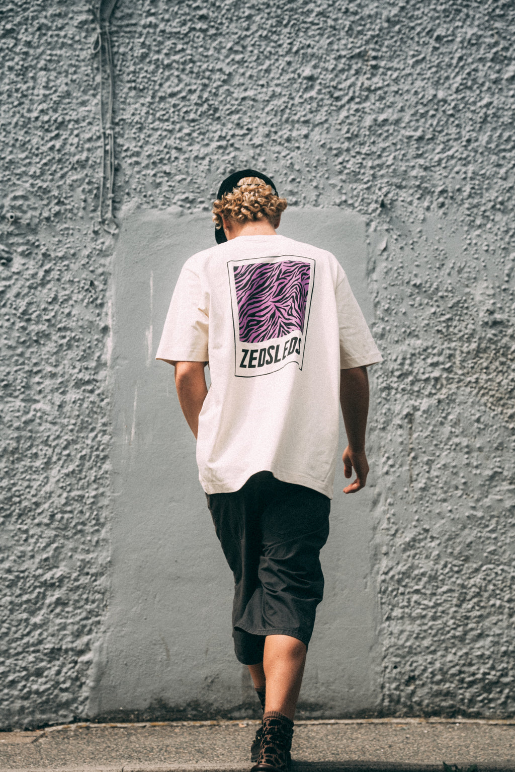 ZEDSLEDS Zebra Oversized Tee