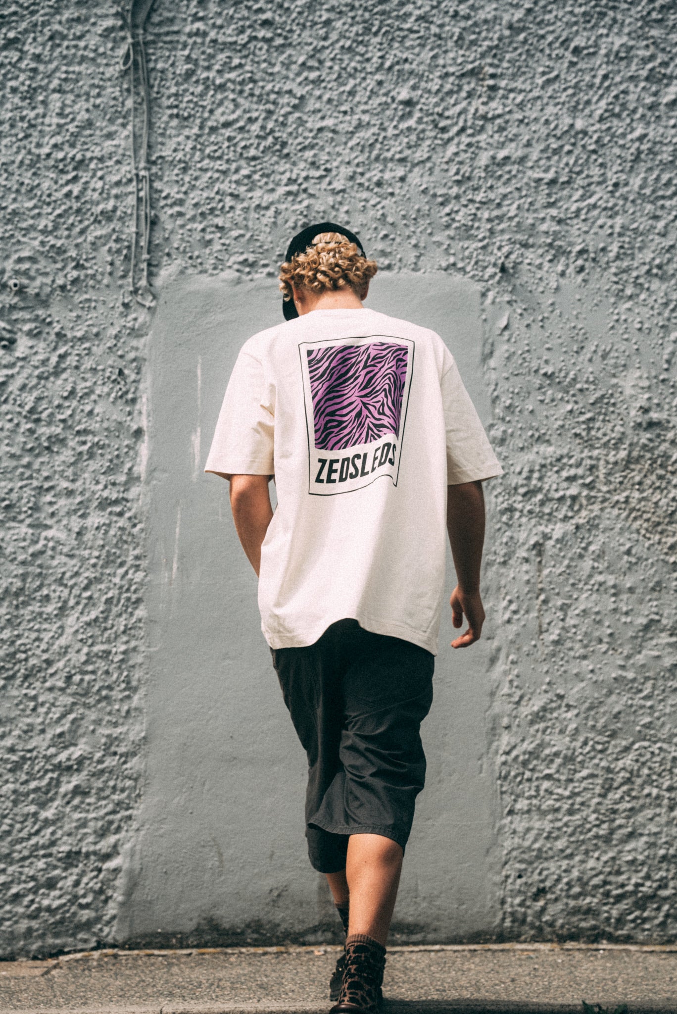 ZEDSLEDS Zebra Oversized Tee