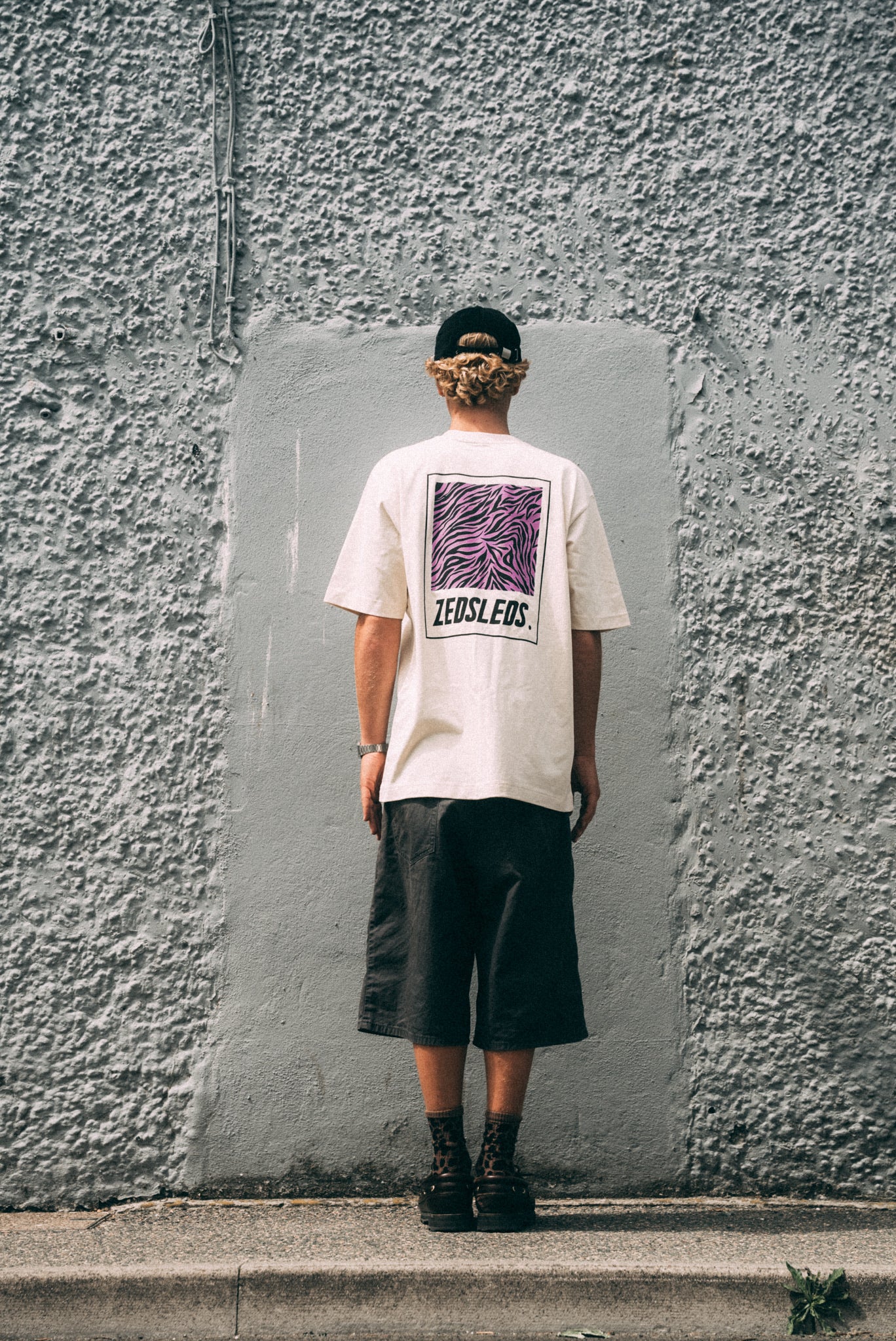 ZEDSLEDS Zebra Oversized Tee