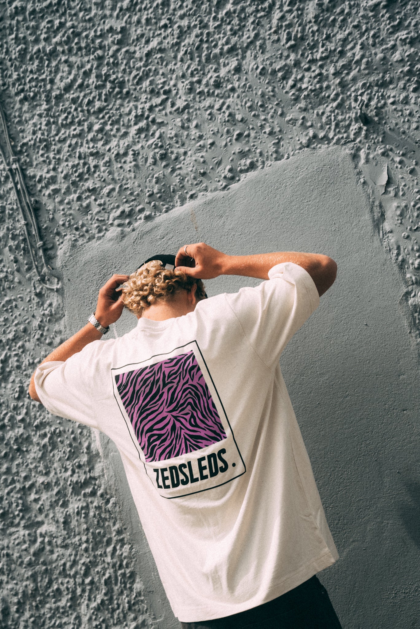 ZEDSLEDS Zebra Oversized Tee