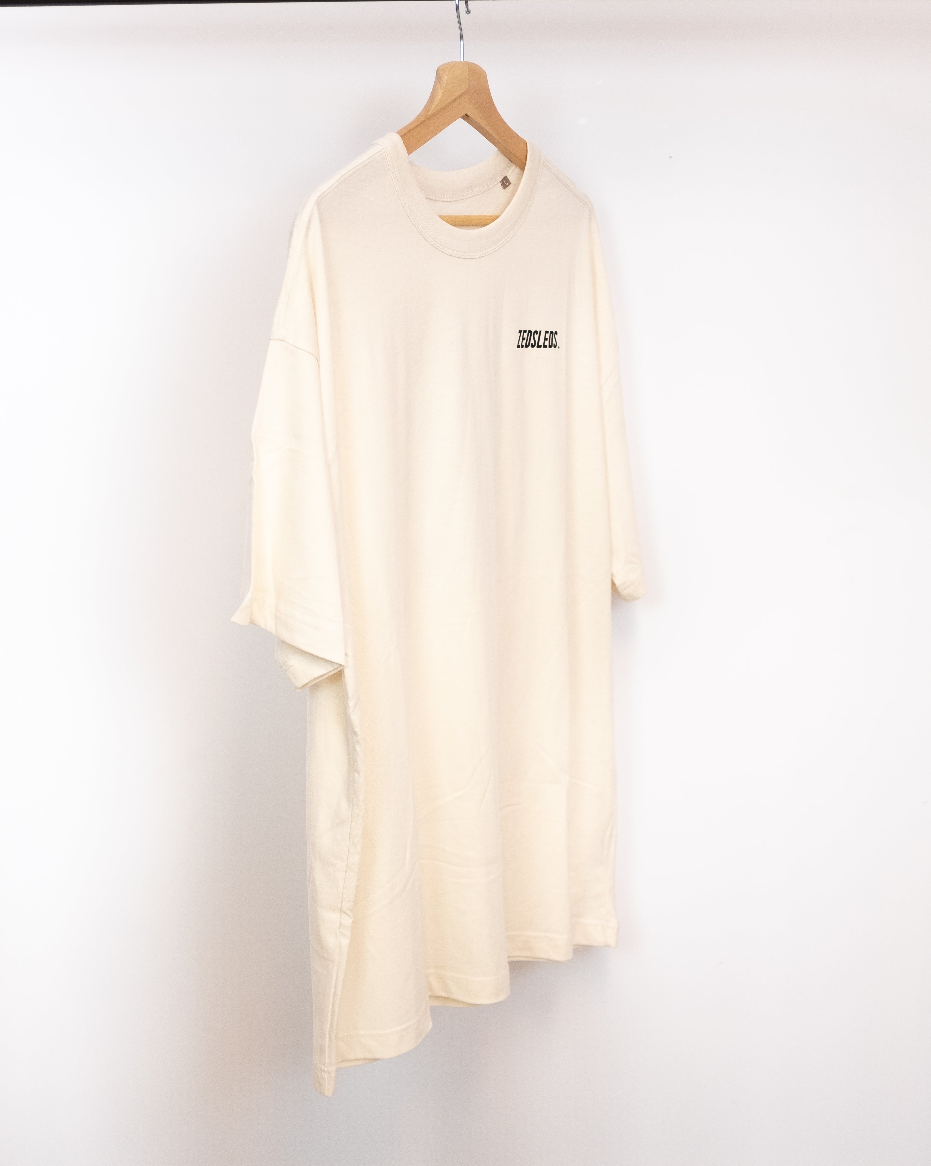 ZEDSLEDS Zebra Oversized Tee Black and White