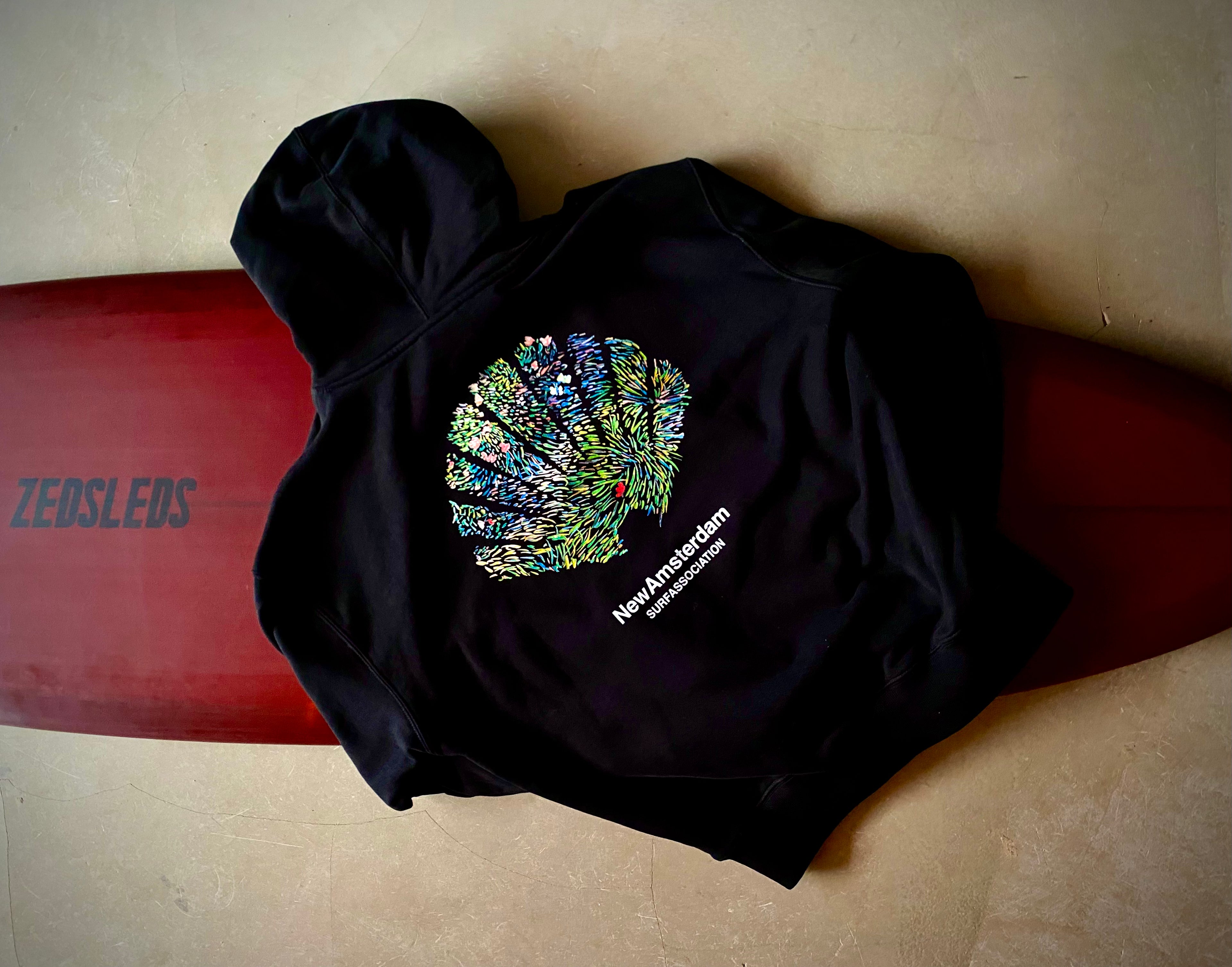 New Amsterdam Tall Grass Hoodie Black