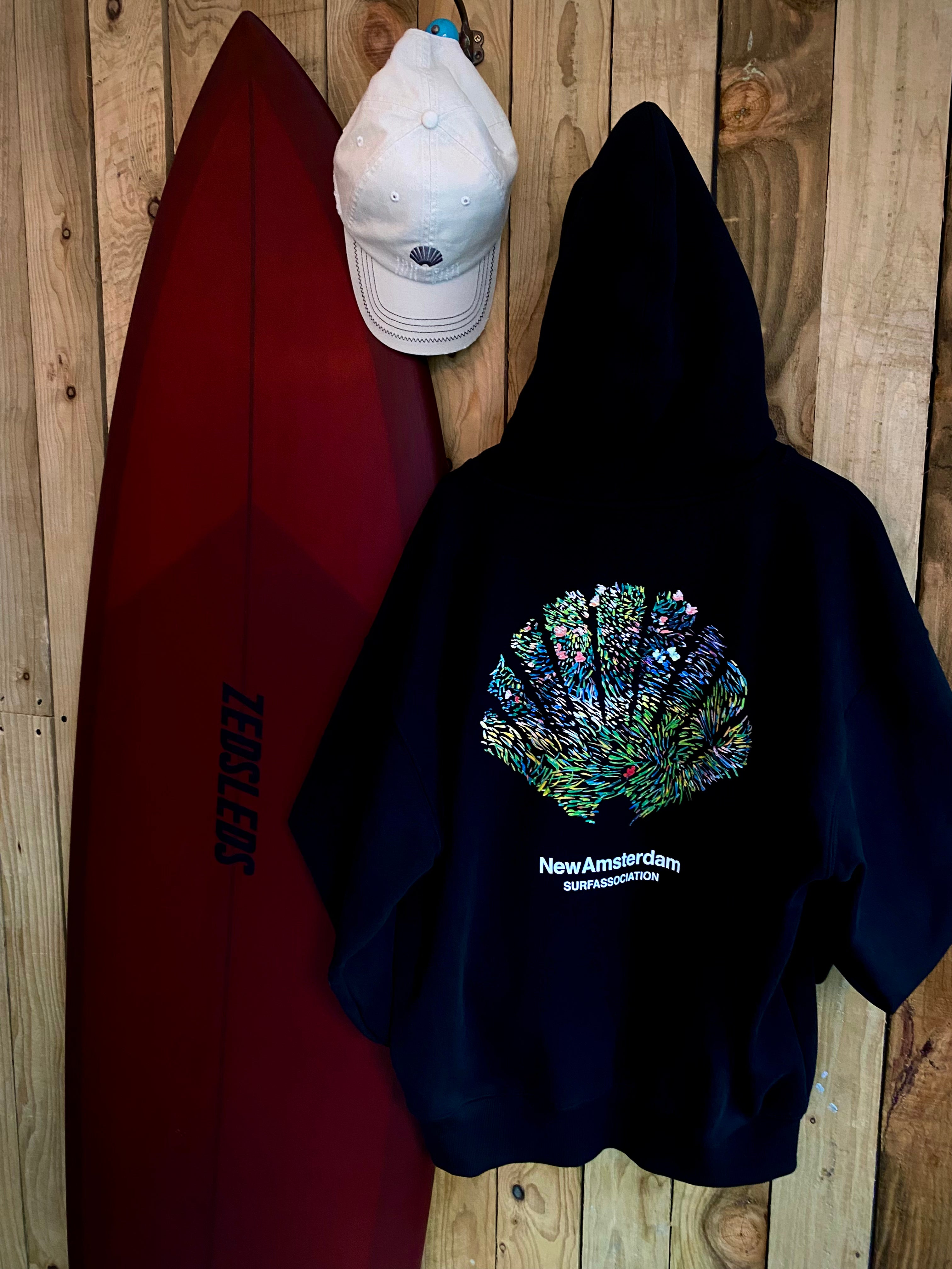 New Amsterdam Tall Grass Hoodie Black