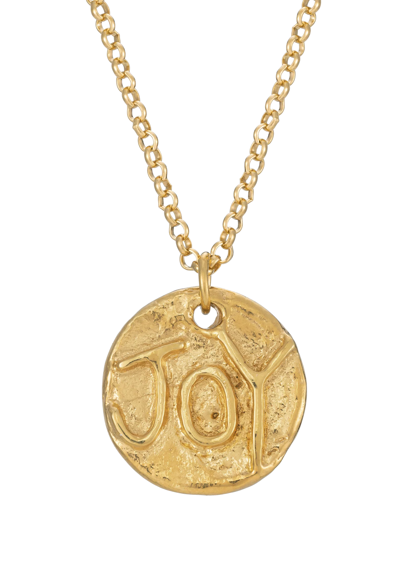 'Joy' Pendant Necklace | Gold
