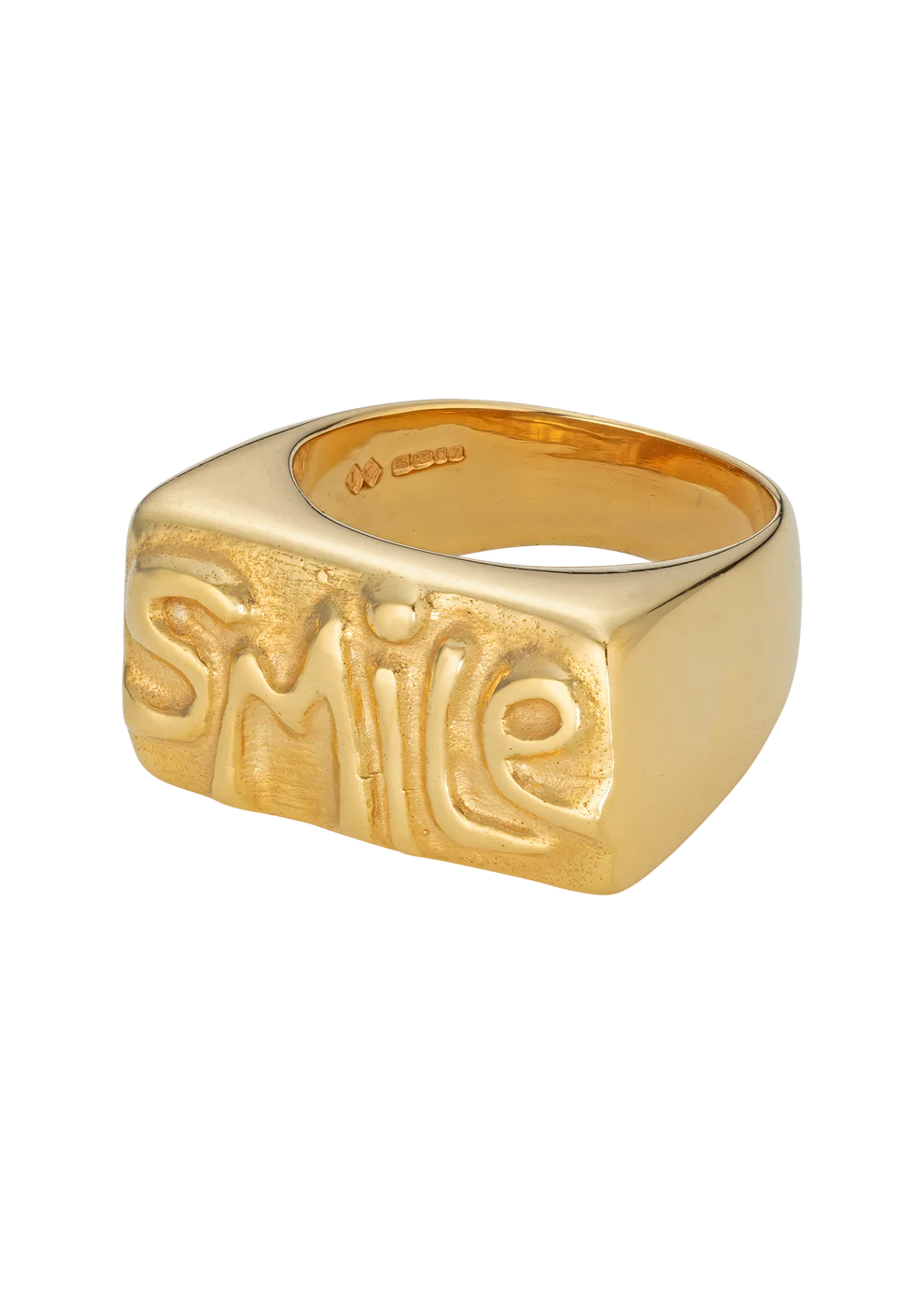 'Smile' Ring | Gold