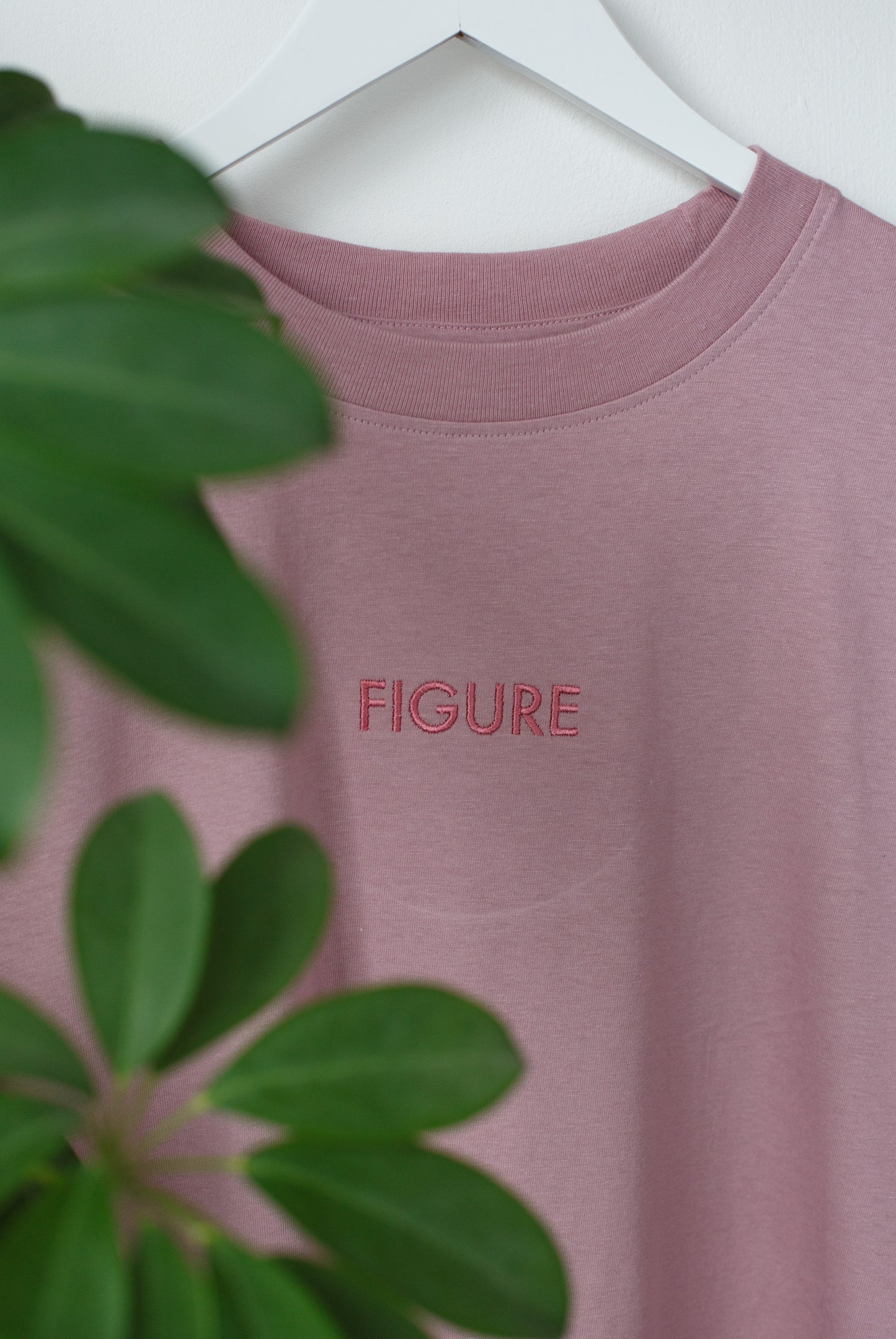 FIGURE Rose Embroidered Tee