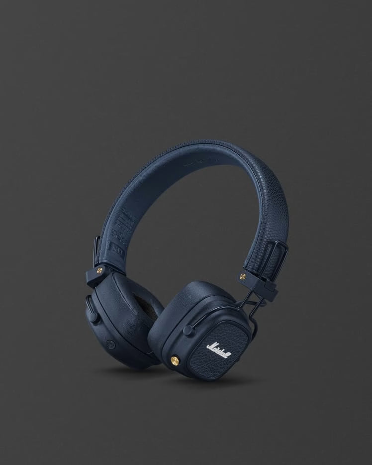 Marshall Major V Midnight Blue Headphones
